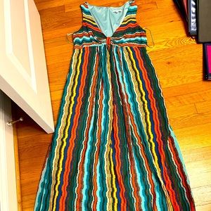 Sandra Darren brand maxi dress. Size 12.